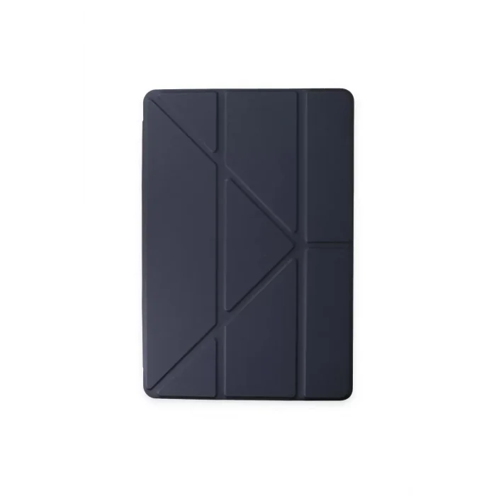 Mey İthalat®   iPad 10.2 (8.nesil) Kılıf Kalemlikli Mars Tablet Kılıfı - Lacivert