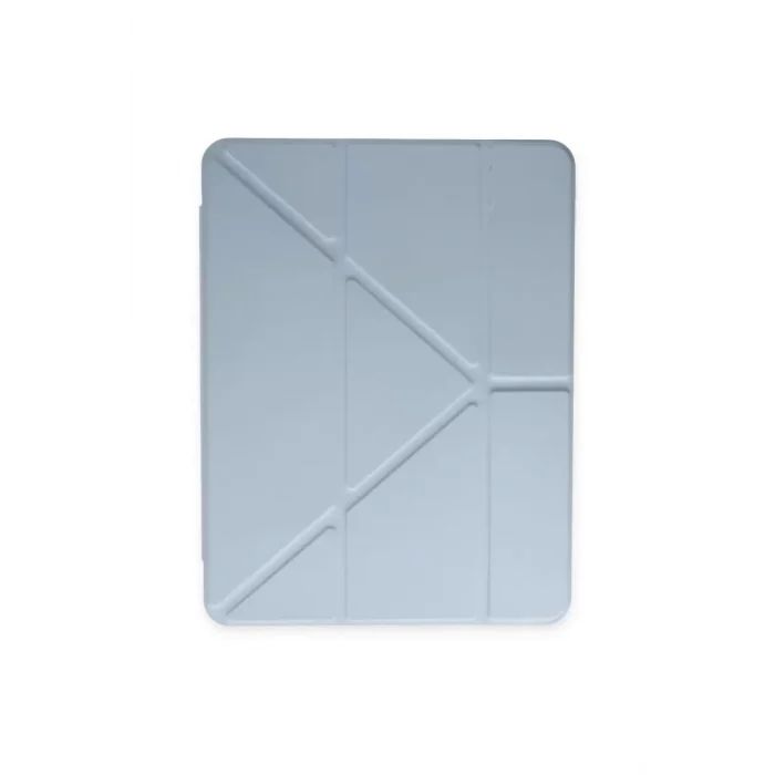 Mey İthalat®   iPad 10.2 (8.nesil) Kılıf Kalemlikli Mars Tablet Kılıfı - Mavi