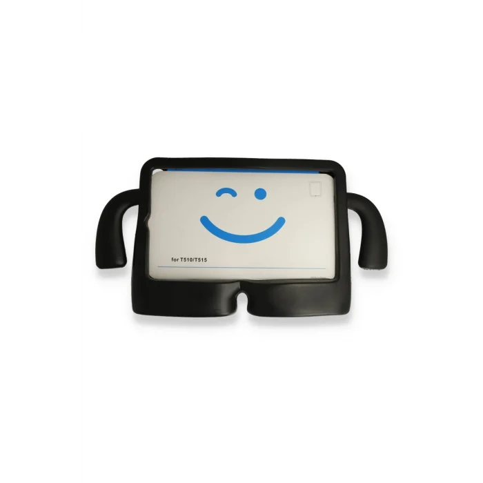Mey İthalat®   iPad 2022 10.9 (10.nesil) Kılıf Karakter Tablet Silikon - Siyah