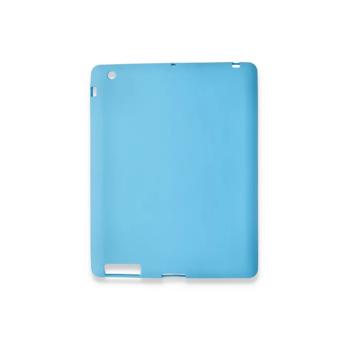 Mey İthalat®   iPad 4 9.7 Kılıf Evo Tablet Silikon - Mavi