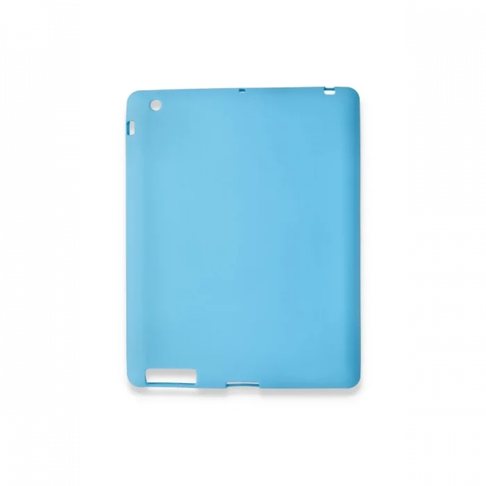 Mey İthalat®   iPad 4 9.7 Kılıf Evo Tablet Silikon - Mavi