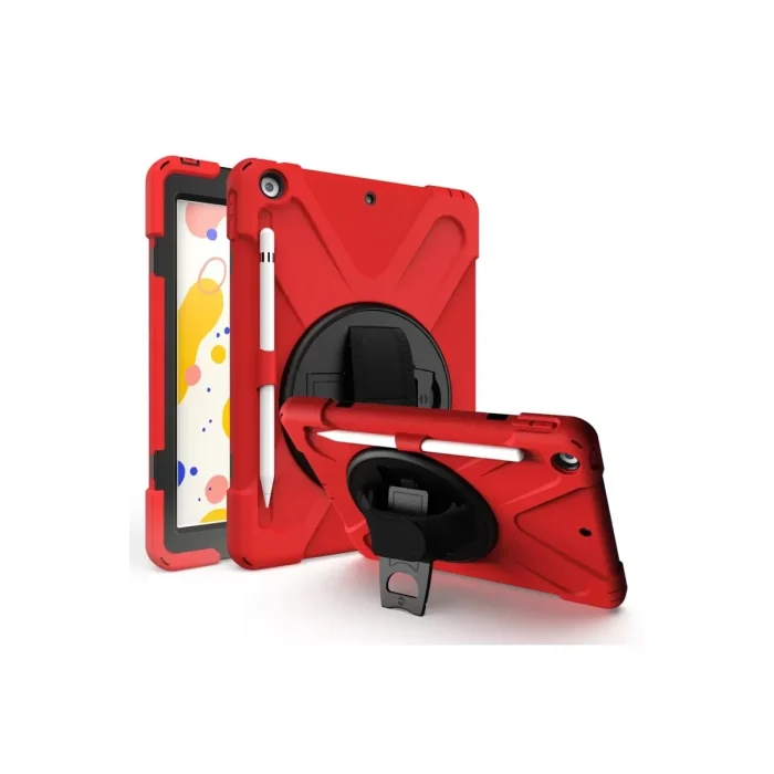 Mey İthalat®   iPad 5 Air 9.7 Kılıf Amazing Tablet Kapak - Kırmızı