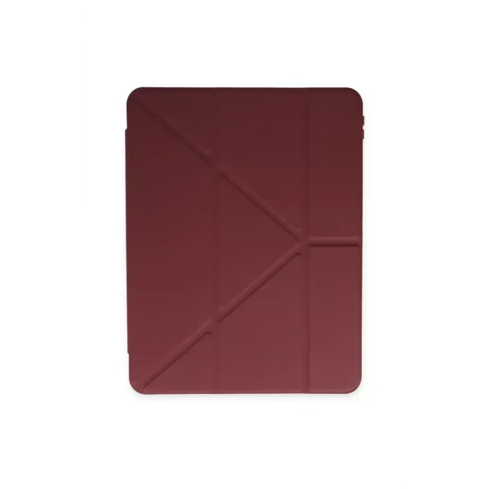 Mey İthalat®   iPad 9.7 (2018) Kılıf Kalemlikli Mars Tablet Kılıfı - Mürdüm