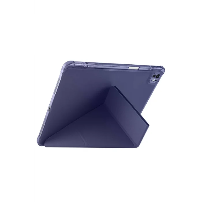 Mey İthalat®   iPad Air 13 (2024) Kılıf Kalemlikli Mars Tablet Kılıfı - Rose Gold