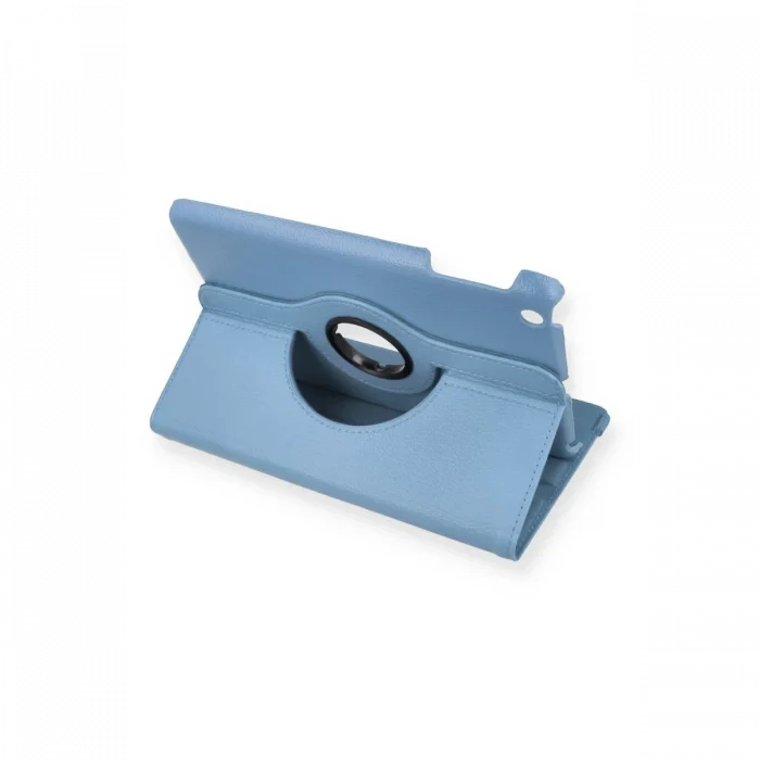 Mey İthalat®   iPad Mini 1 Kılıf 360 Tablet Deri Kılıf - Turkuaz