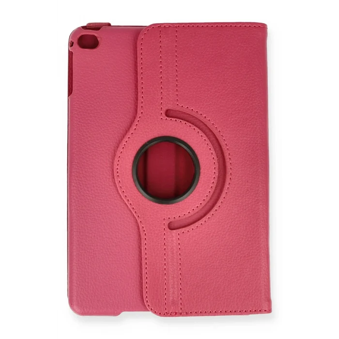 Mey İthalat®   iPad Mini 4 Kılıf 360 Tablet Deri Kılıf - Pembe