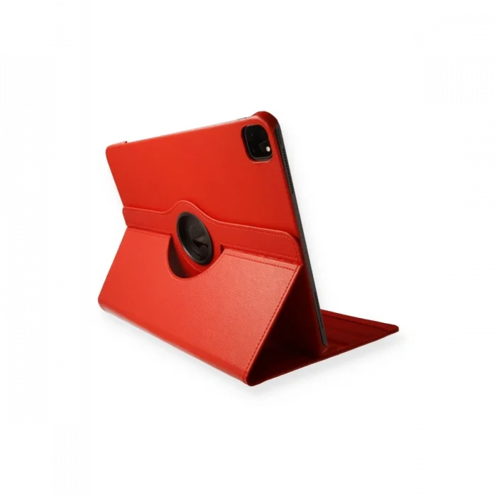 Mey İthalat®   iPad Pro 11 (2020) Kılıf 360 Tablet Deri Kılıf - Kırmızı