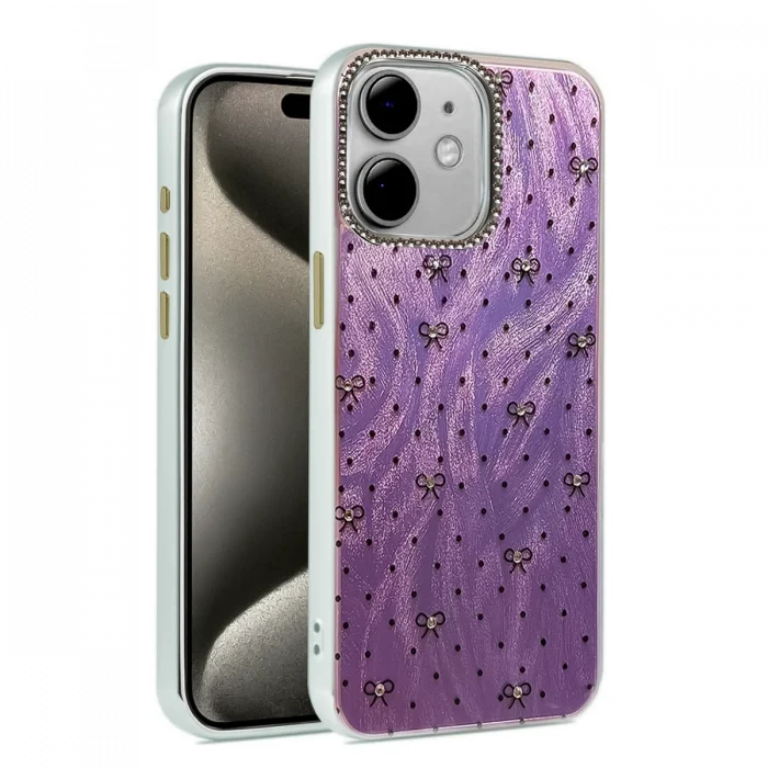 Mey İthalat®   iPhone 11 Kılıf Blade Aynalı Desenli Kapak - Desen 2