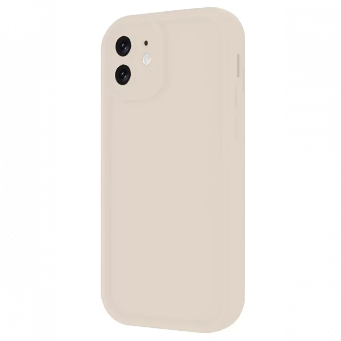 Mey İthalat®   iPhone 11 Kılıf Viera Silikon - Krem