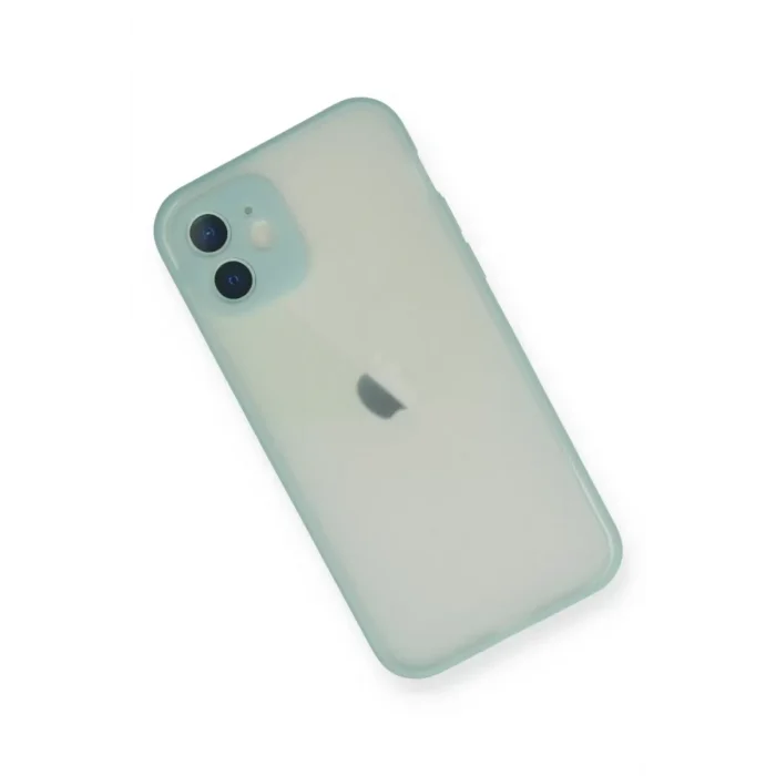 Mey İthalat®   iPhone 11 Pro Max Kılıf Montreal Silikon Kapak - Turkuaz