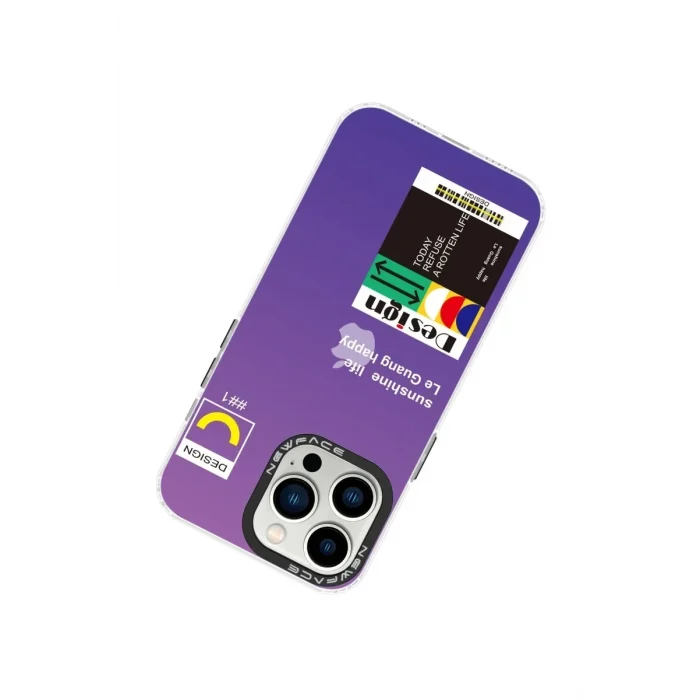 Mey İthalat®   iPhone 13 Pro Kılıf Estoril Desenli Kapak - Estoril - 4