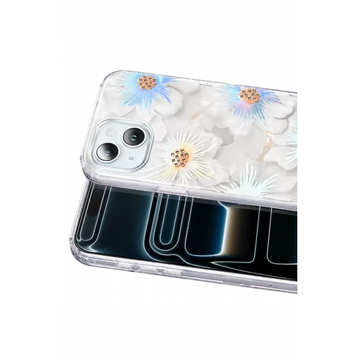 Mey İthalat®   iPhone 14 Desina Magsafe Kapak - Desen 2