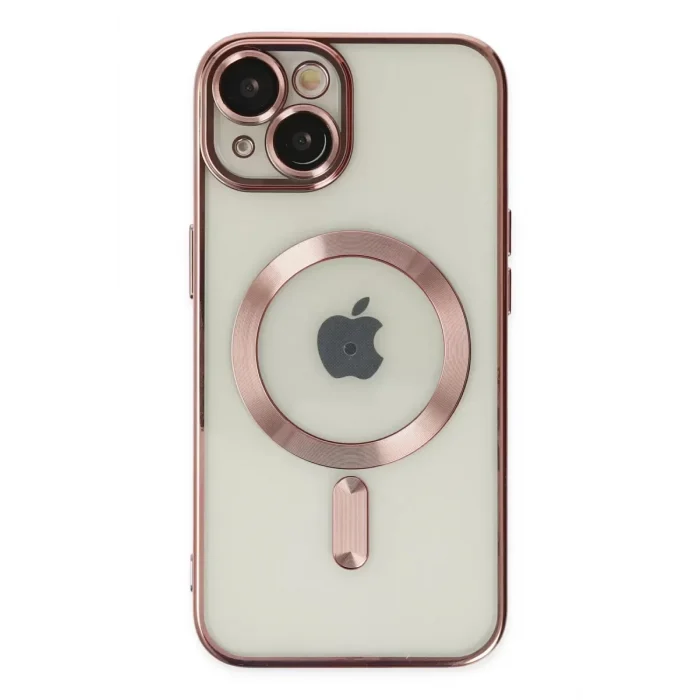 Mey İthalat®   iPhone 14 Kılıf Kross Magneticsafe Kapak - Rose