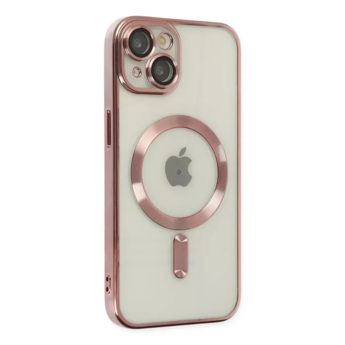 Mey İthalat®   iPhone 14 Kılıf Kross Magneticsafe Kapak - Rose