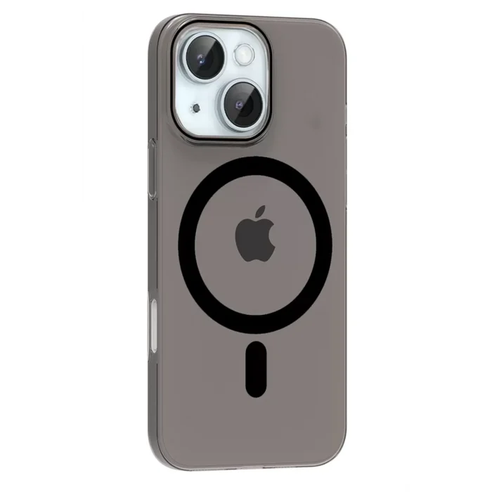 Mey İthalat®   iPhone 14 PC Blank Magsafe Kapak - Siyah