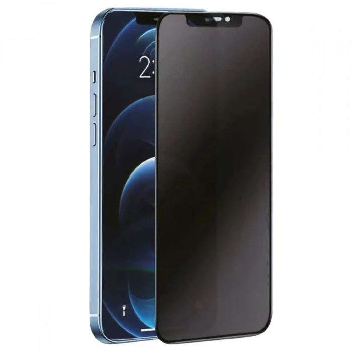 Mey İthalat®   iPhone 14 Pro 3D Antistatik Hayalet Cam Ekran Koruyucu