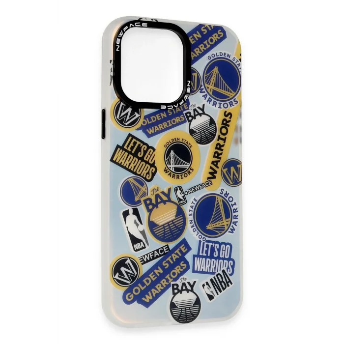 Mey İthalat®   iPhone 14 Pro Kılıf Estoril Desenli Kapak - Estoril - 13