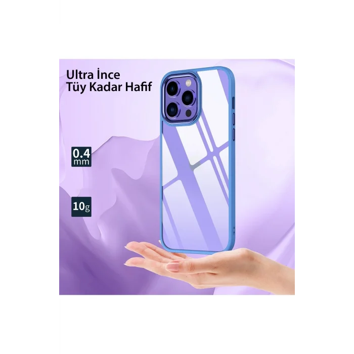 Mey İthalat®   iPhone 14 Pro Kılıf Power Silikon - Siyah
