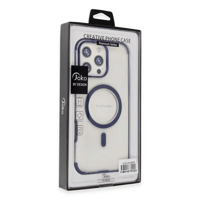 Mey İthalat®   iPhone 14 Pro Max Hilton Magsafe Kapak - Gold
