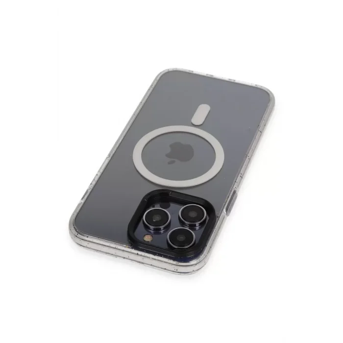 Mey İthalat®   iPhone 14 Pro Max Kılıf Tigra Magsafe Kapak - Beyaz