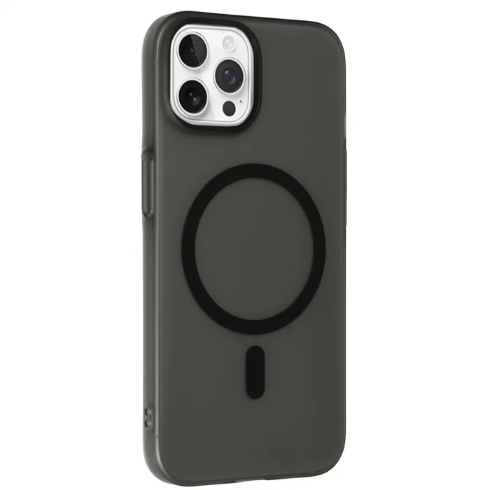 Mey İthalat®   iPhone 14 Pro Tuna PC Slim Magsafe Kapak - Siyah