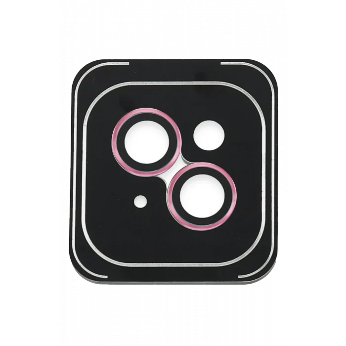 Mey İthalat®   iPhone 14 PVD Metal Kamera Lens - Pembe