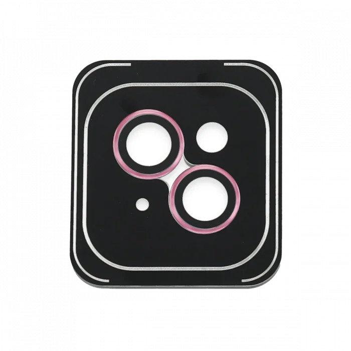 Mey İthalat®   iPhone 14 PVD Metal Kamera Lens - Pembe