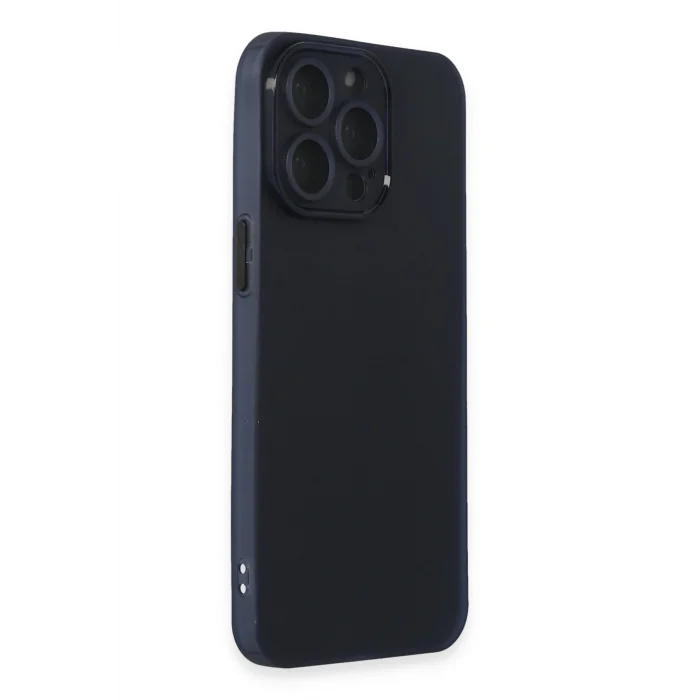 Mey İthalat®   iPhone 15 Pro Kılıf Puma Silikon - Lacivert