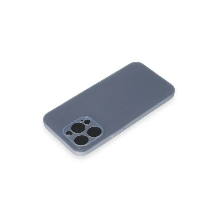 Mey İthalat®   iPhone 15 Pro Kılıf Puma Silikon - Mavi