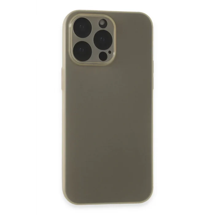 Mey İthalat®   iPhone 15 Pro Kılıf Puma Silikon - Titan Gri