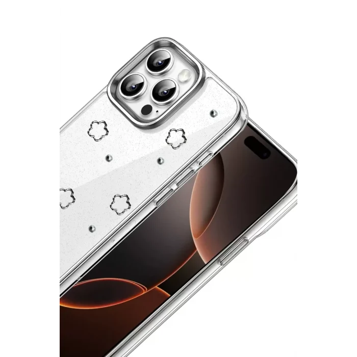 Mey İthalat®   iPhone 15 Pro Max Fiyonk Desenli Kapak - Desen 2