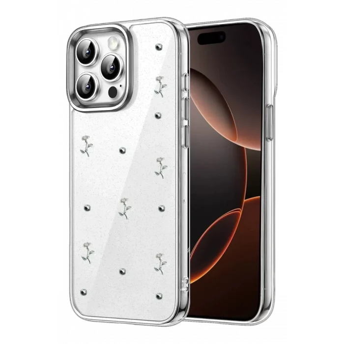 Mey İthalat®   iPhone 15 Pro Max Fiyonk Desenli Kapak - Desen 4