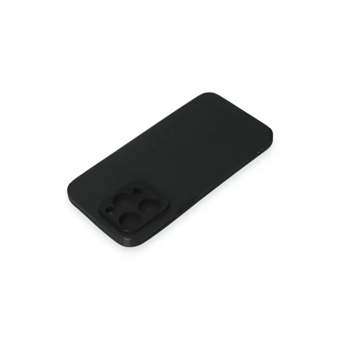 Mey İthalat®   iPhone 15 Pro Max Kılıf Loop Deri Silikon - Yeşil