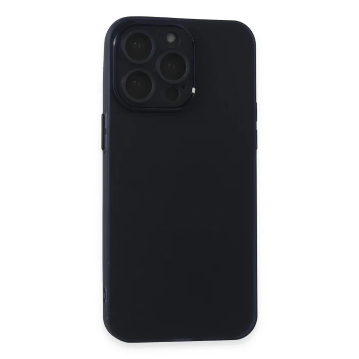 Mey İthalat®   iPhone 15 Pro Max Kılıf Puma Silikon - Lacivert