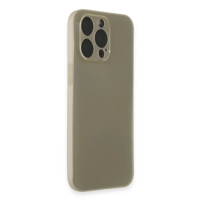 Mey İthalat®   iPhone 15 Pro Max Kılıf Puma Silikon - Titan Gri