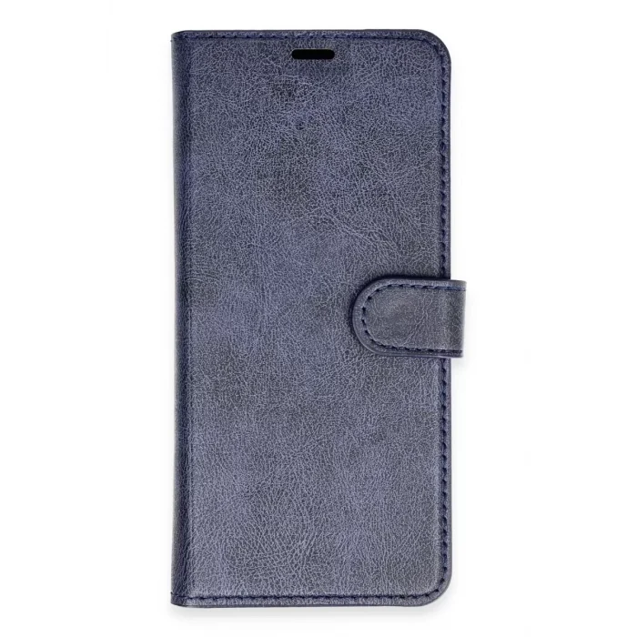 Mey İthalat®   iPhone 16 Kılıf Trend S Plus Kapaklı Kılıf - Lacivert