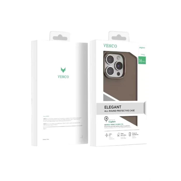 Mey İthalat®   iPhone 16 Pro Jinta Magsafe Kapak - Siyah