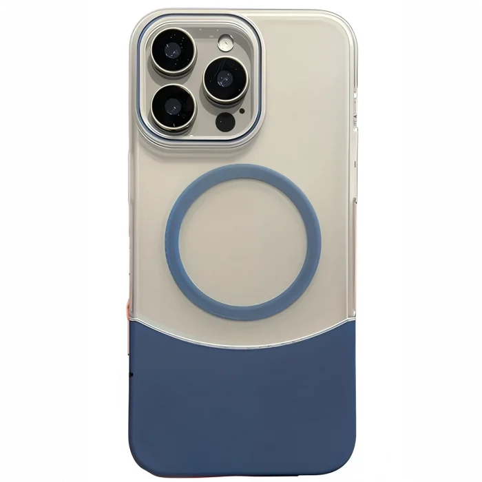 Mey İthalat®   iPhone 16 Pro Max Velar Magsafe Kapak - Lacivert