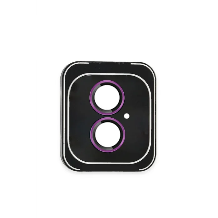Mey İthalat®   iPhone 16 PVD Metal Kamera Lens - Pembe
