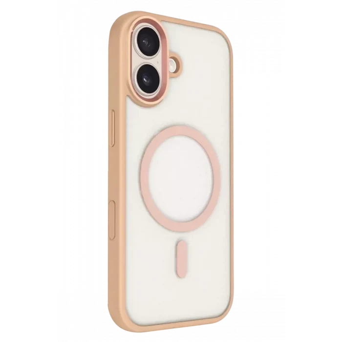 Mey İthalat®   iPhone 16 Terea Magsafe Kapak - Pembe