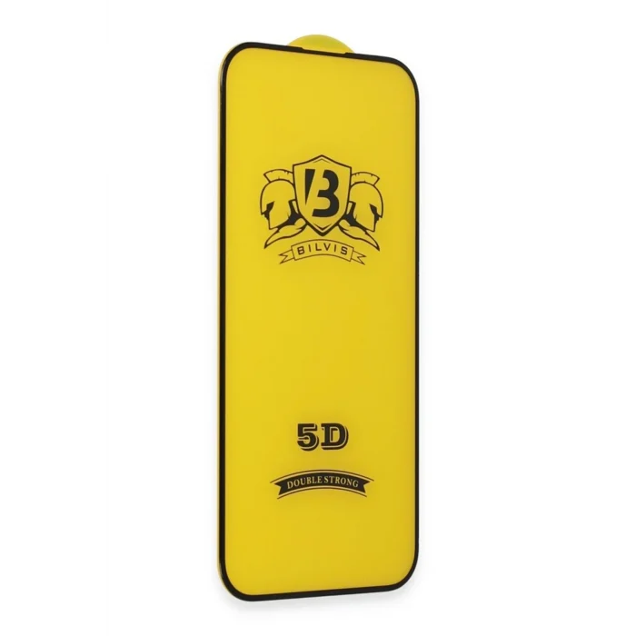 Mey İthalat®   iPhone 16E Bilvis 3D Radian Cam Ekran Koruyucu