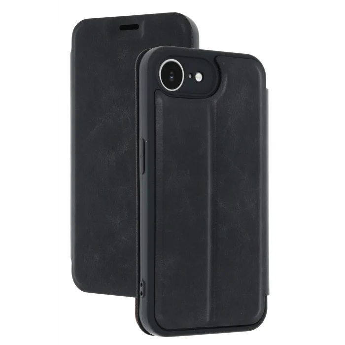 Mey İthalat®   iPhone 16E Kılıf Flip Cover - Siyah