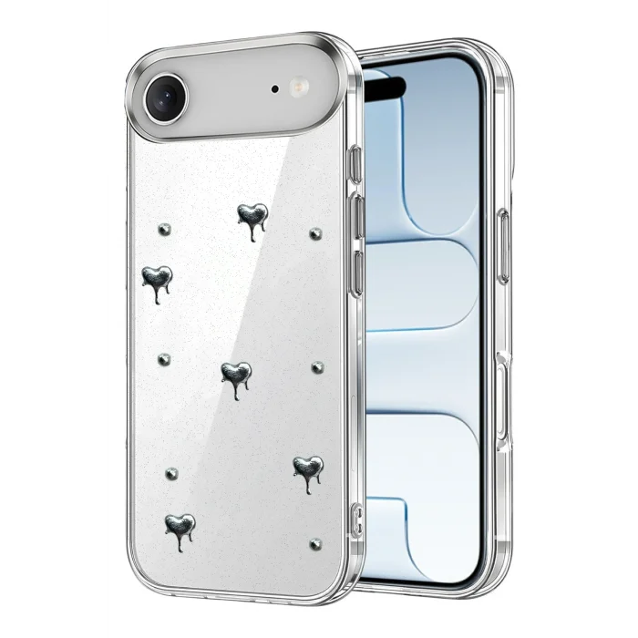 Mey İthalat®   iPhone 17 Air Fiyonk Desenli Kapak - Desen 1