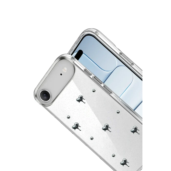 Mey İthalat®   iPhone 17 Air Fiyonk Desenli Kapak - Desen 1