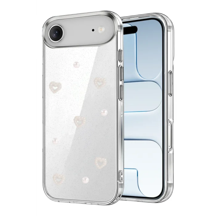 Mey İthalat®   iPhone 17 Air Fiyonk Desenli Kapak - Desen 10
