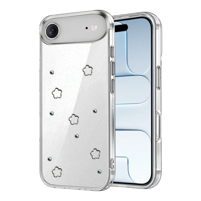 Mey İthalat®   iPhone 17 Air Fiyonk Desenli Kapak - Desen 2