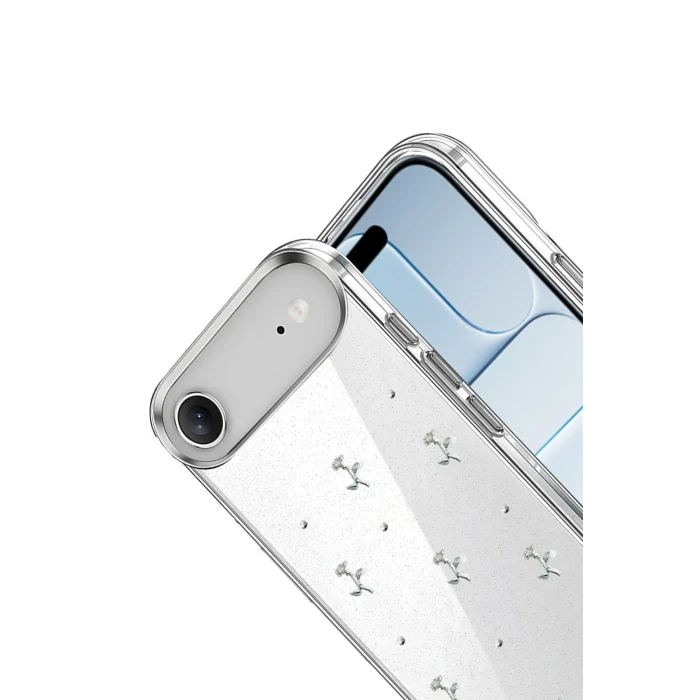 Mey İthalat®   iPhone 17 Air Fiyonk Desenli Kapak - Desen 4