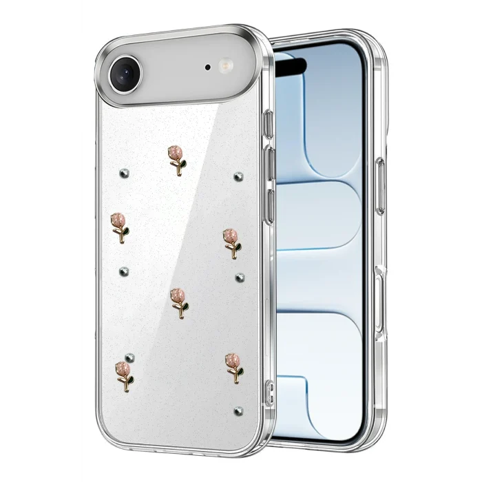 Mey İthalat®   iPhone 17 Air Fiyonk Desenli Kapak - Desen 6