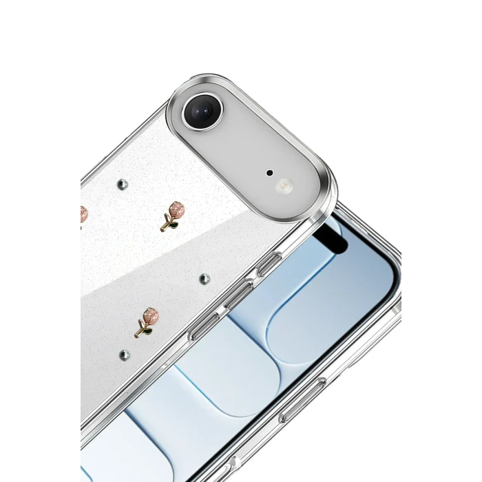 Mey İthalat®   iPhone 17 Air Fiyonk Desenli Kapak - Desen 6