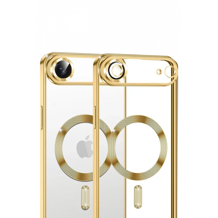 Mey İthalat®   iPhone 17 Air Kross Magneticsafe Kapak - Gold